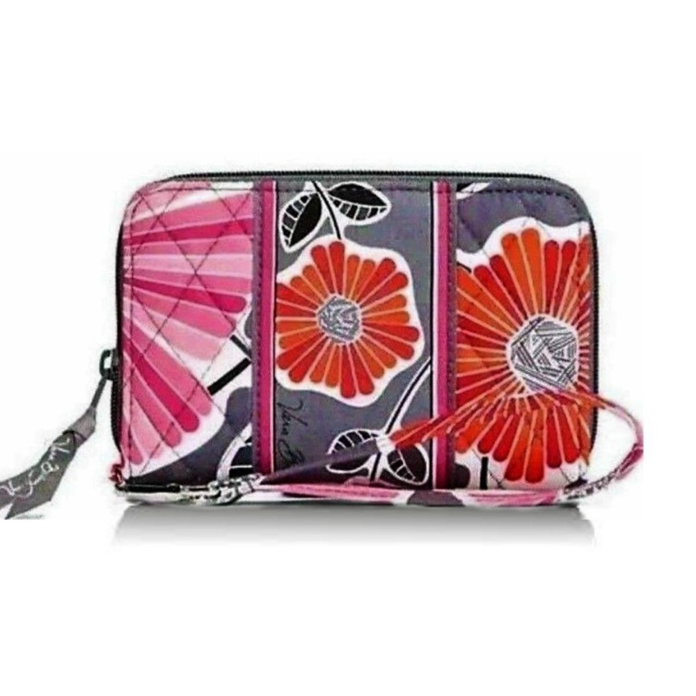 Vera Bradley Zip-Around Wristlet Cherry Blossom